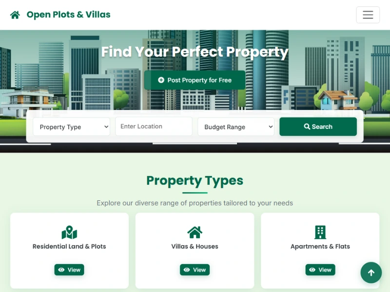 Real Estate Portal Project